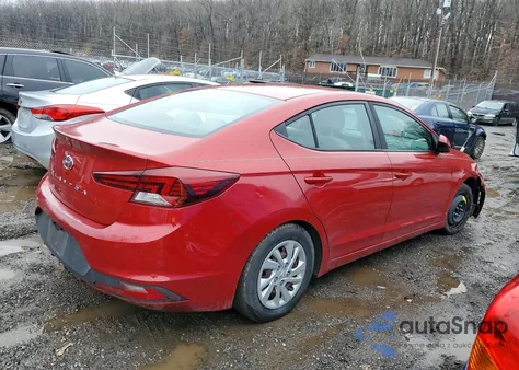 2019 Hyundai Elantra Se z USA, uszkodzony, nr VIN 5NPD74LF3KH425593